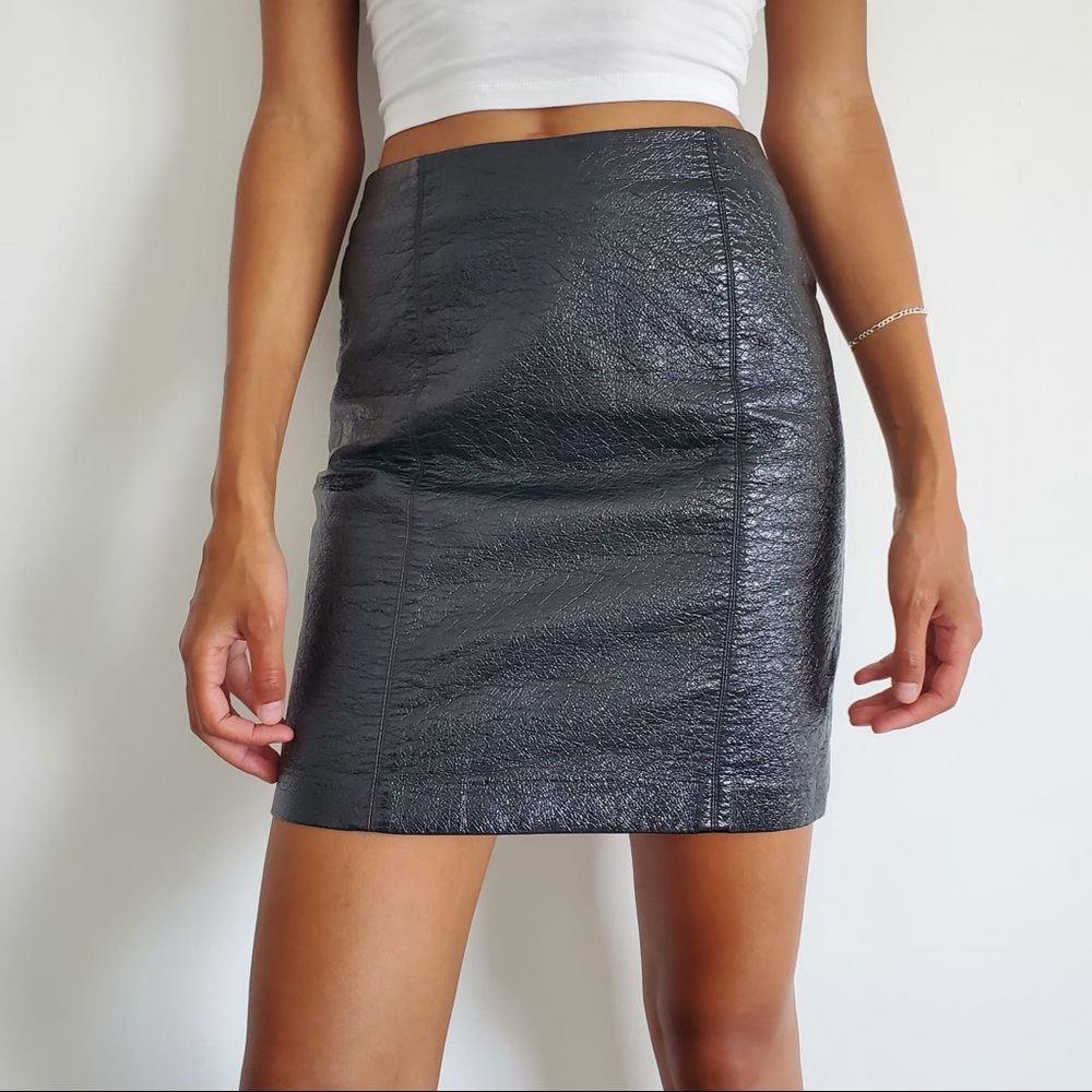 glossy finish skirt  - moving away make an offer